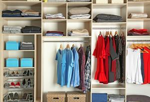 closet organizing